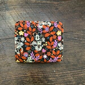 Vera Bradley Floral Wallet with Disney Design